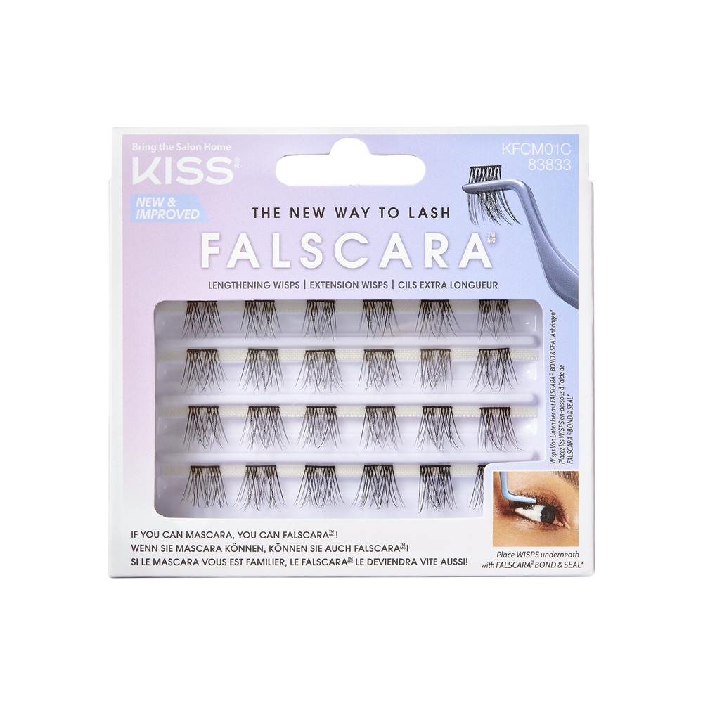 KISS Falscara Lengthening Wisp Multi Pack KFCM01C 24 st