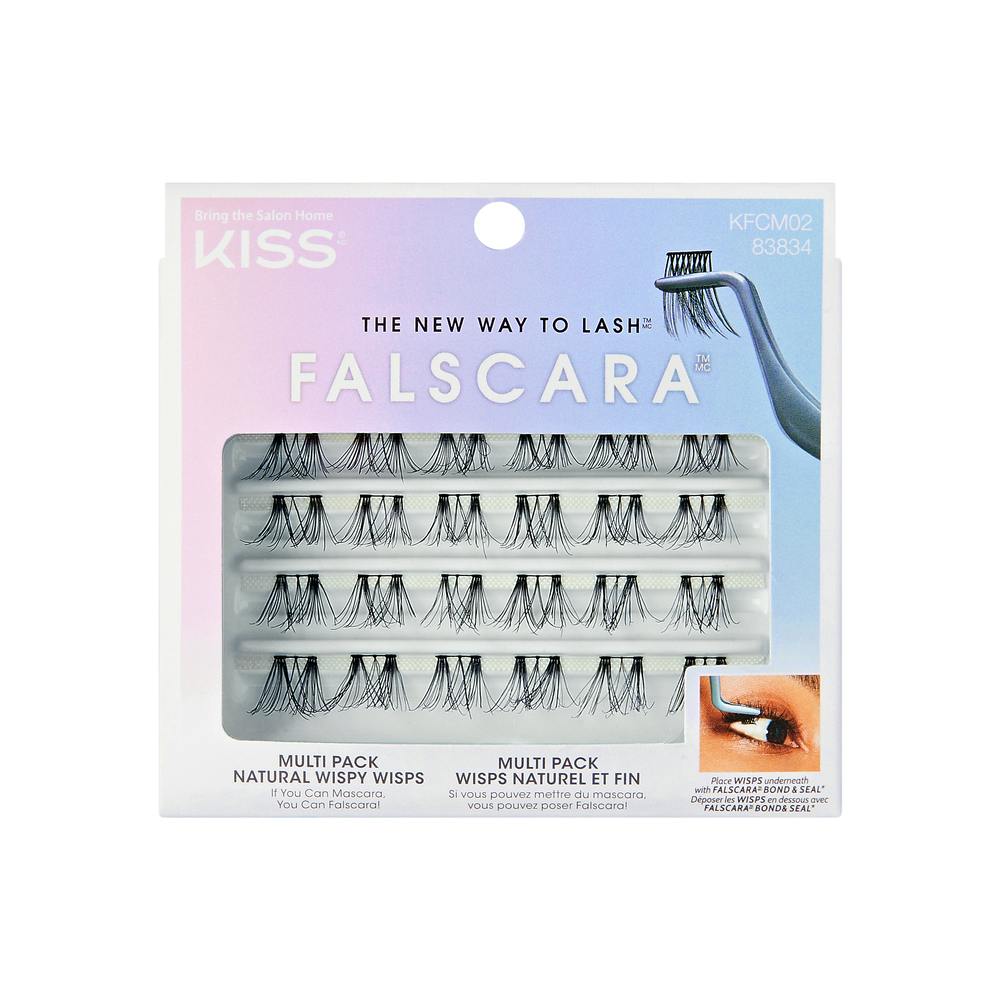 KISS Falscara Natural Wisp Multipack KFCM02C 24 kpl