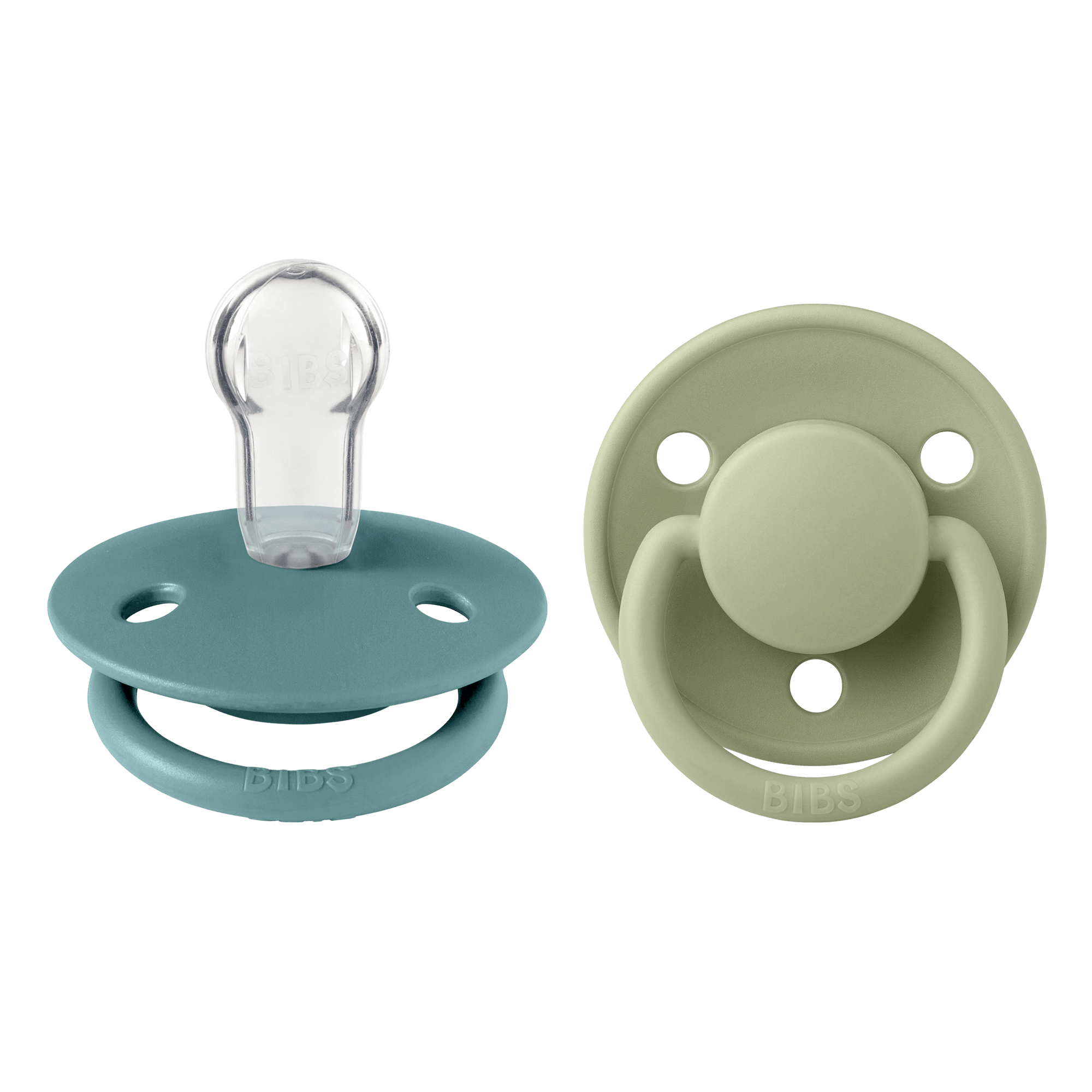 Bibs Lux Pack Silicone Onesize Island Sea Sage Stk