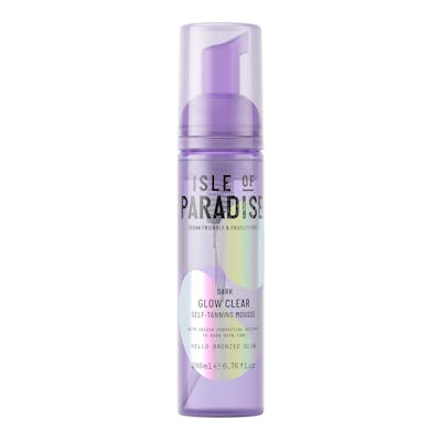 Isle Of Paradise Dark Glow Clear Self Tanning Mousse 200 ml