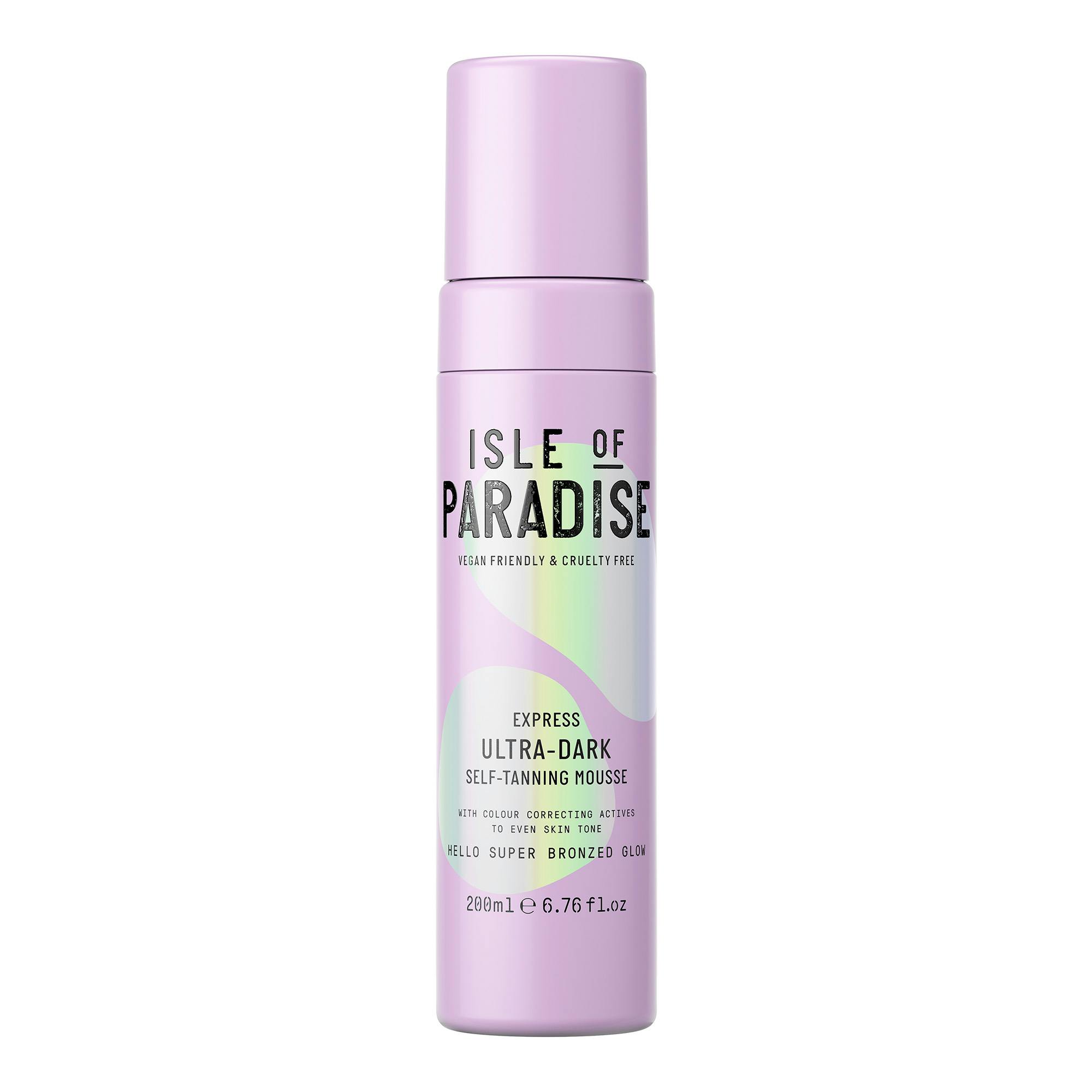 Isle of Paradise Express Ultra-Dark Self-Tanning Mousse 200 ml