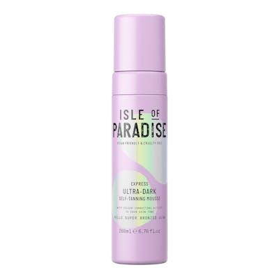 Isle Of Paradise Express Ultra-Dark Self-Tanning Mousse 200 ml
