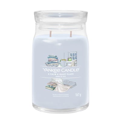 Yankee Candle  Signature Large Candle A Calm &amp; Quiet Place 567 g