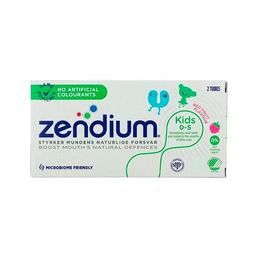 Zendium Kids 05 Years Red Fruit Toothpaste 2 x 50 ml 33.95 kr
