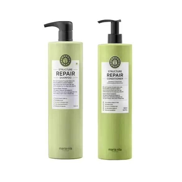 Maria Nila Structure Repair Shampoo & Conditioner 2 x 1000 ml