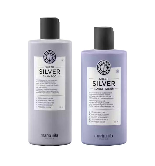 Maria Nila Sheer Silver Shampoo & Conditioner 350 ml + 300 ml