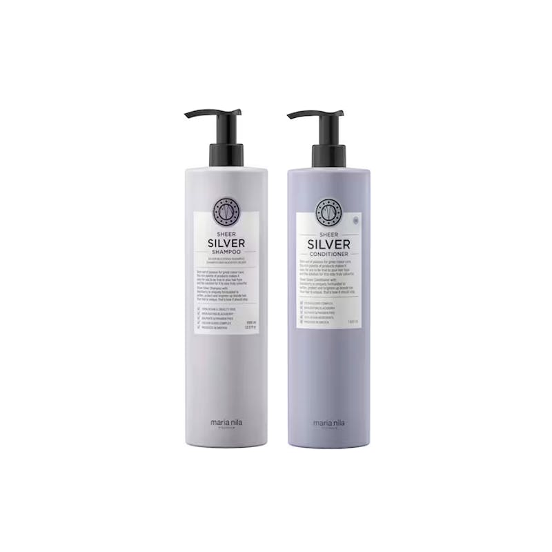 Maria Nila Sheer Silver Shampoo &amp; Conditioner 2 x 1000 ml