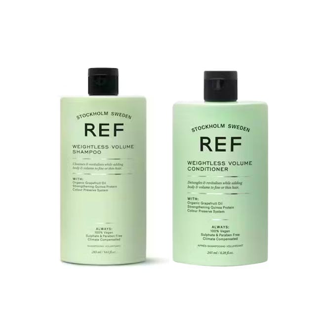 REF STOCKHOLM Weightless Volume Shampoo & Conditioner 285 ml + 245 ml