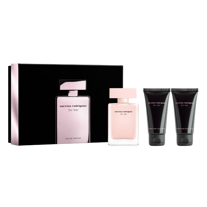 Narciso Rodriguez For Her Gift Set 3 x 50 ml