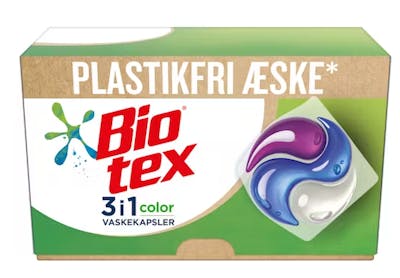 Biotex Vaskekapsler 3 In 1 Color 12 kpl