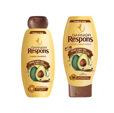 Garnier Respons Avocado &amp; Shea Shampoo &amp; Conditioner 2 x 400 ml