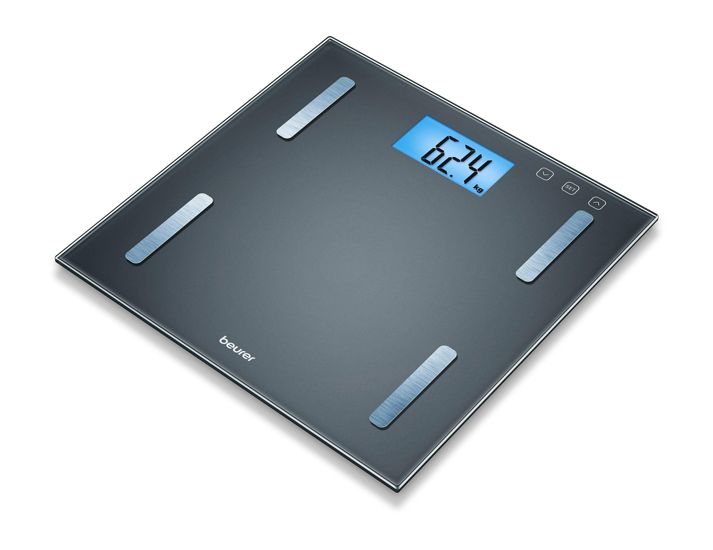 Beurer BF180 Digital Glass Body Fat BMI Bathroom Scale 1 st