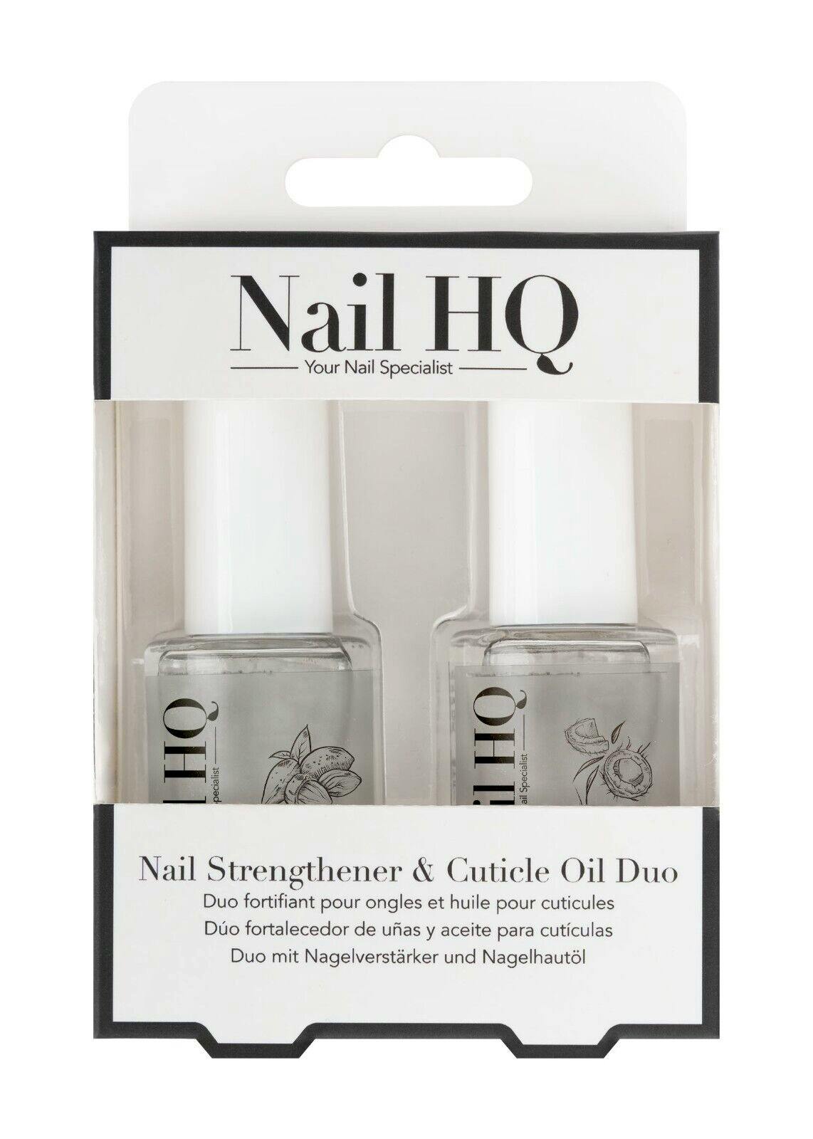 Nail HQ Strengthener & Cuticle Oil Duo 96 49.95 kr