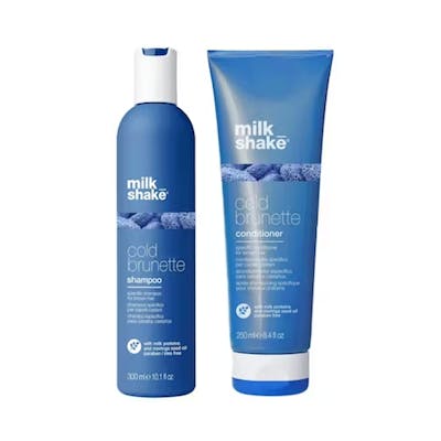 Milkshake Cold Brunette Shampoo &amp; Conditioner 250 ml + 300 ml