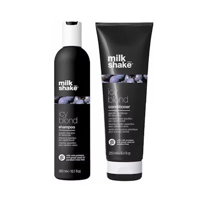 Milkshake Icy Blond Shampoo &amp; Conditioner 250 ml + 300 ml