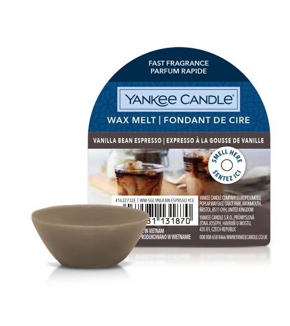 Yankee Candle Wax Melt Vanilla Bean Espresso 22 g