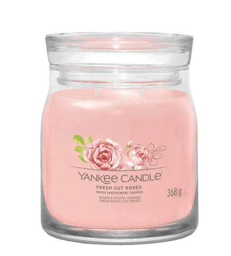 Yankee Candle Signature Medium Jar Fresh Cut Roses 368 g