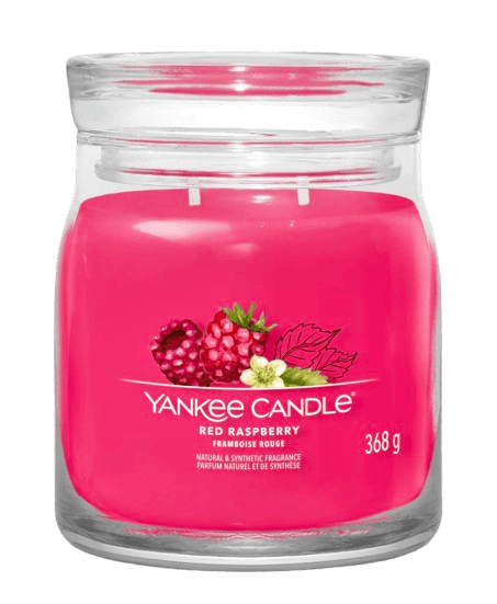 Yankee Candle Signature Medium Jar Red Raspberry 368 g