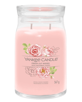 Yankee Candle Signature Large Jar Fresh Cut Roses 567 g