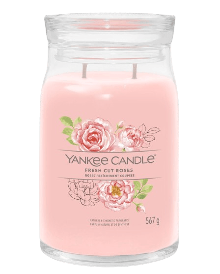 Yankee Candle Signature Jar Fresh Cut Roses 567