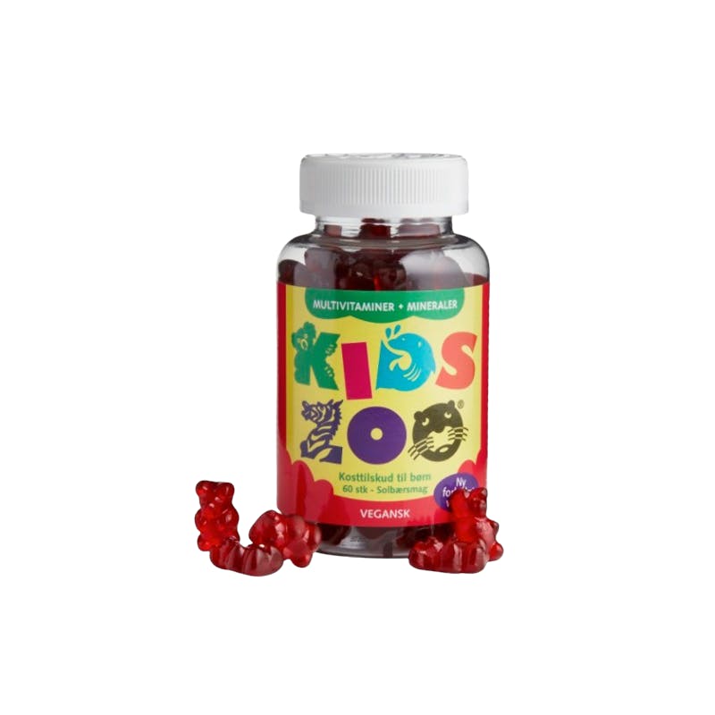 Kids Zoo Multivitamin + Minerals 60 kpl