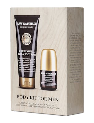 Raw Naturals Body Kit For Men 60 ml + 200 ml