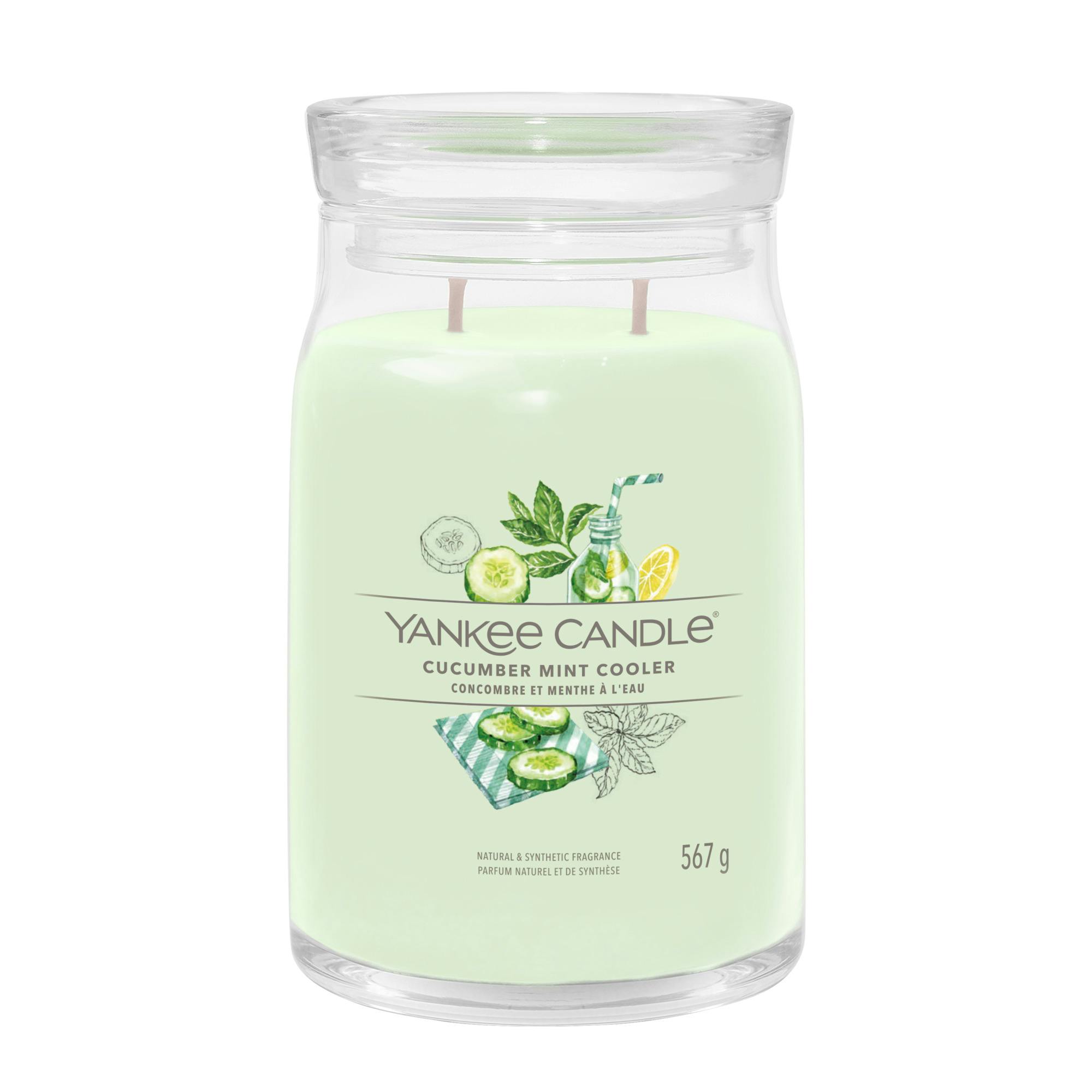 Yankee Candle Signature Jar Cucumber Mint Cooler 567