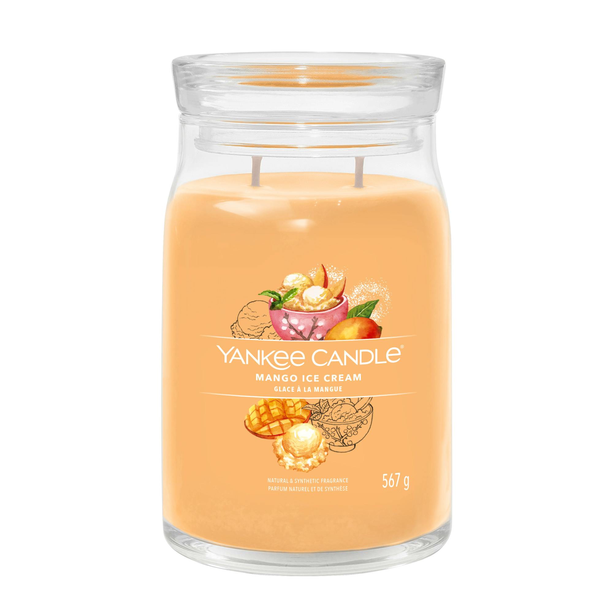 Yankee Candle Signature Large Jar Mango Ice Cream 567 g