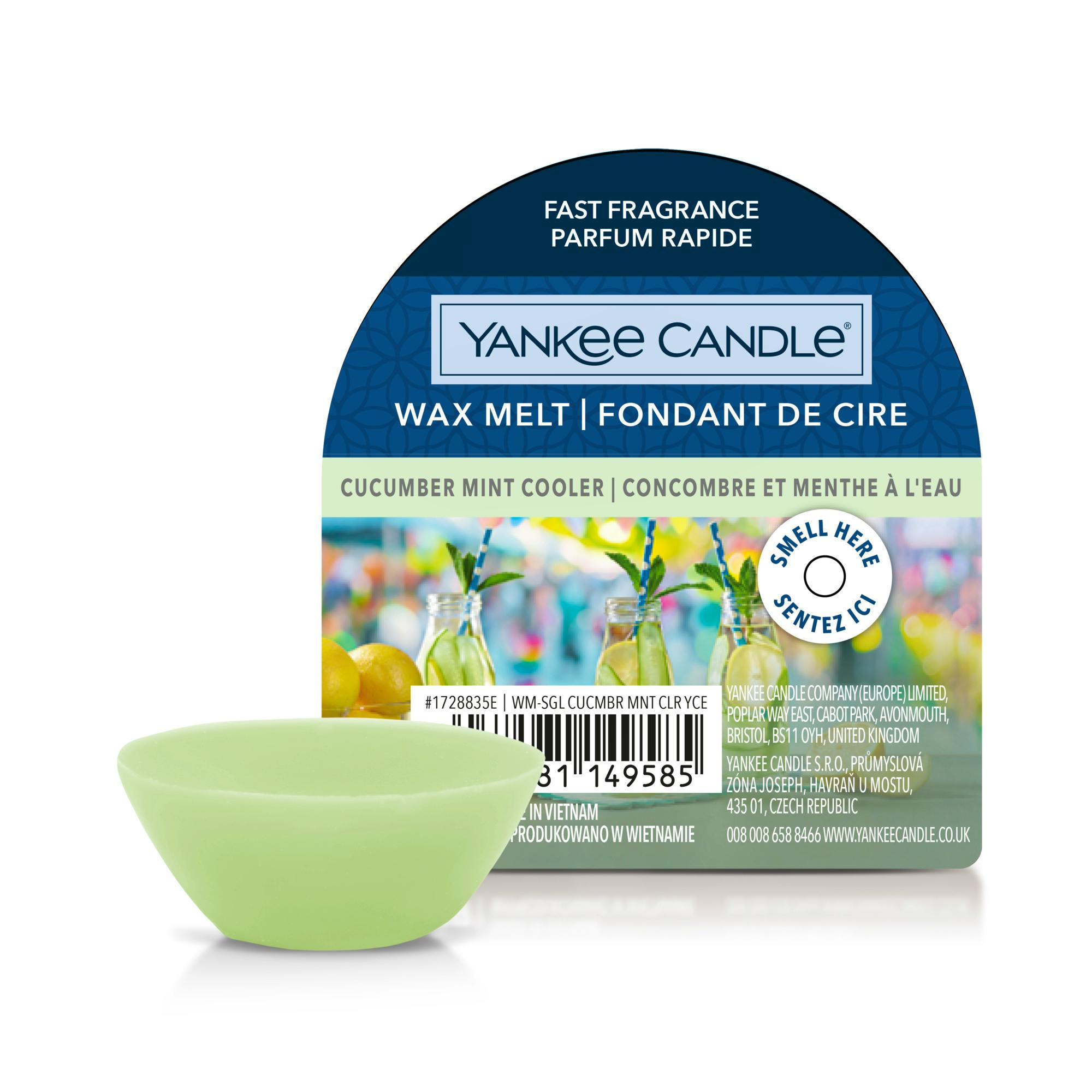 Yankee Candle Wax Melt Cucumber Mint Cooler 22 g