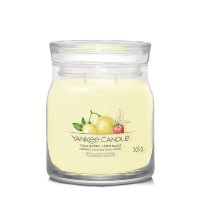 Yankee Candle  Signature Medium Jar Iced Berry Lemonade 368 g