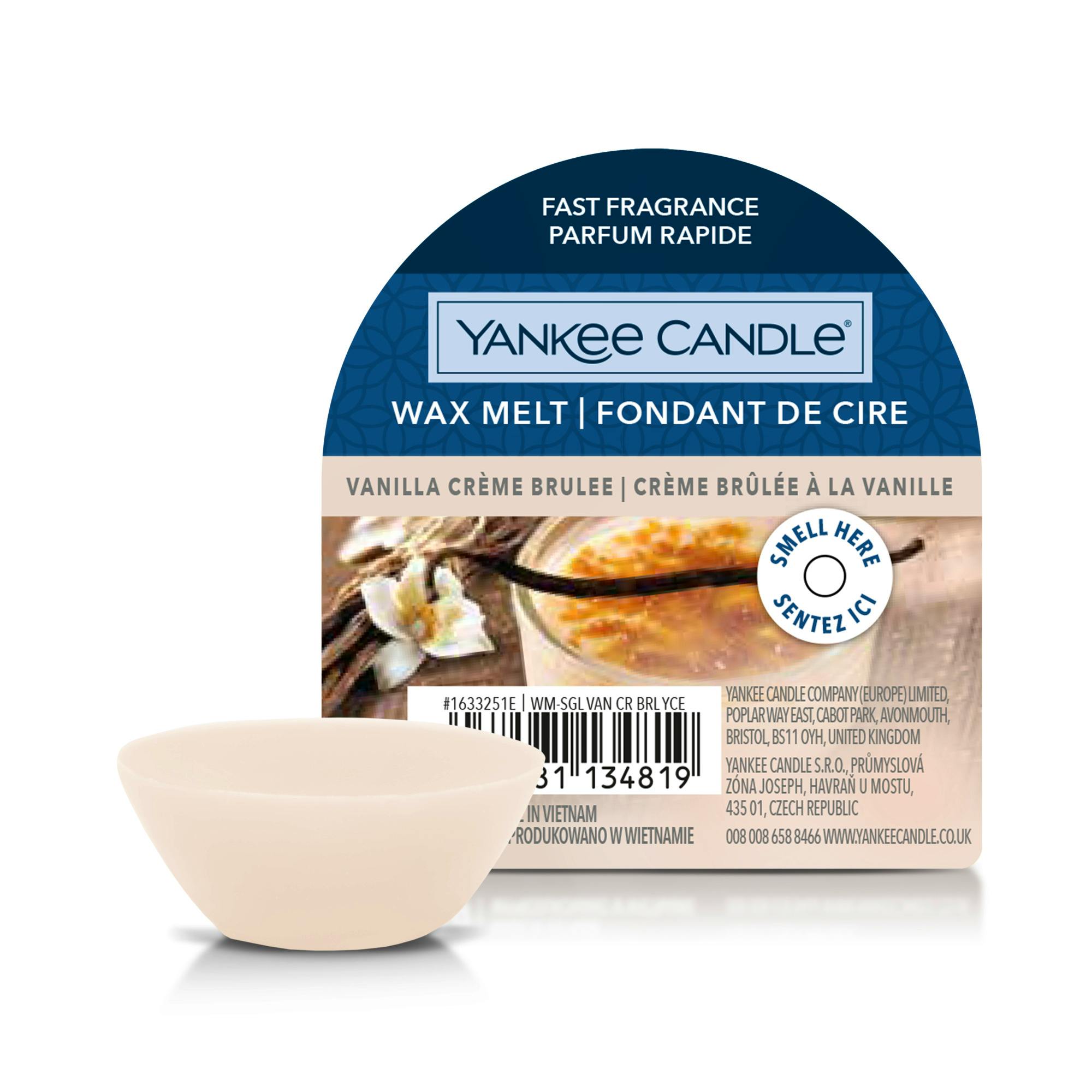 Yankee Candle Wax Melt Vanilla Creme Brulee 22 g