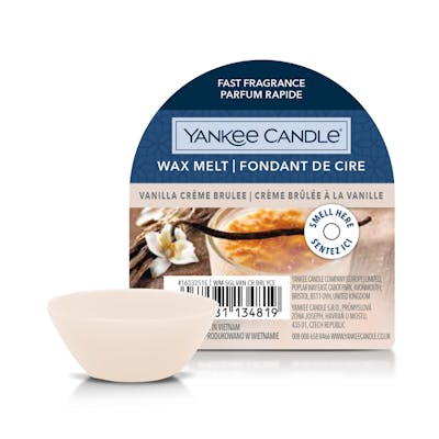 Yankee Candle Wax Melt Vanilla Creme Brulee 22 g