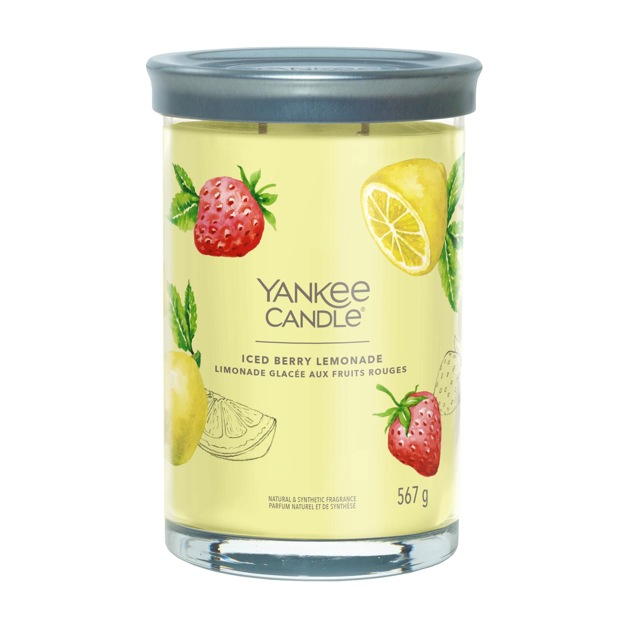 Yankee Candle Signature Large Tumbler Iced Berry Lemonade 567 g