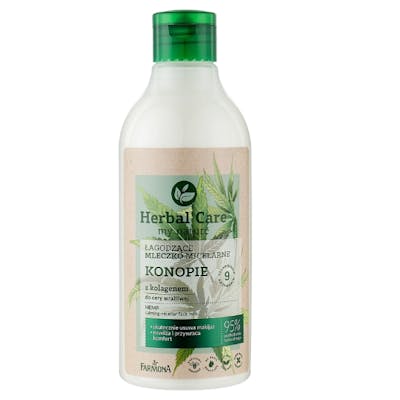 Herbal Care Hemp Calming Micellar Face Milk 400 ml