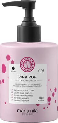 Maria Nila Colour Refresh 0.06 Pink Pop 300 ml