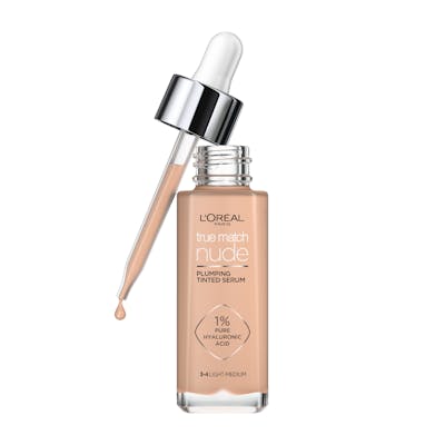 L&#039;Oréal Paris True Match Nude Plumping Tinted Serum Light Medium 3-4 30 ml