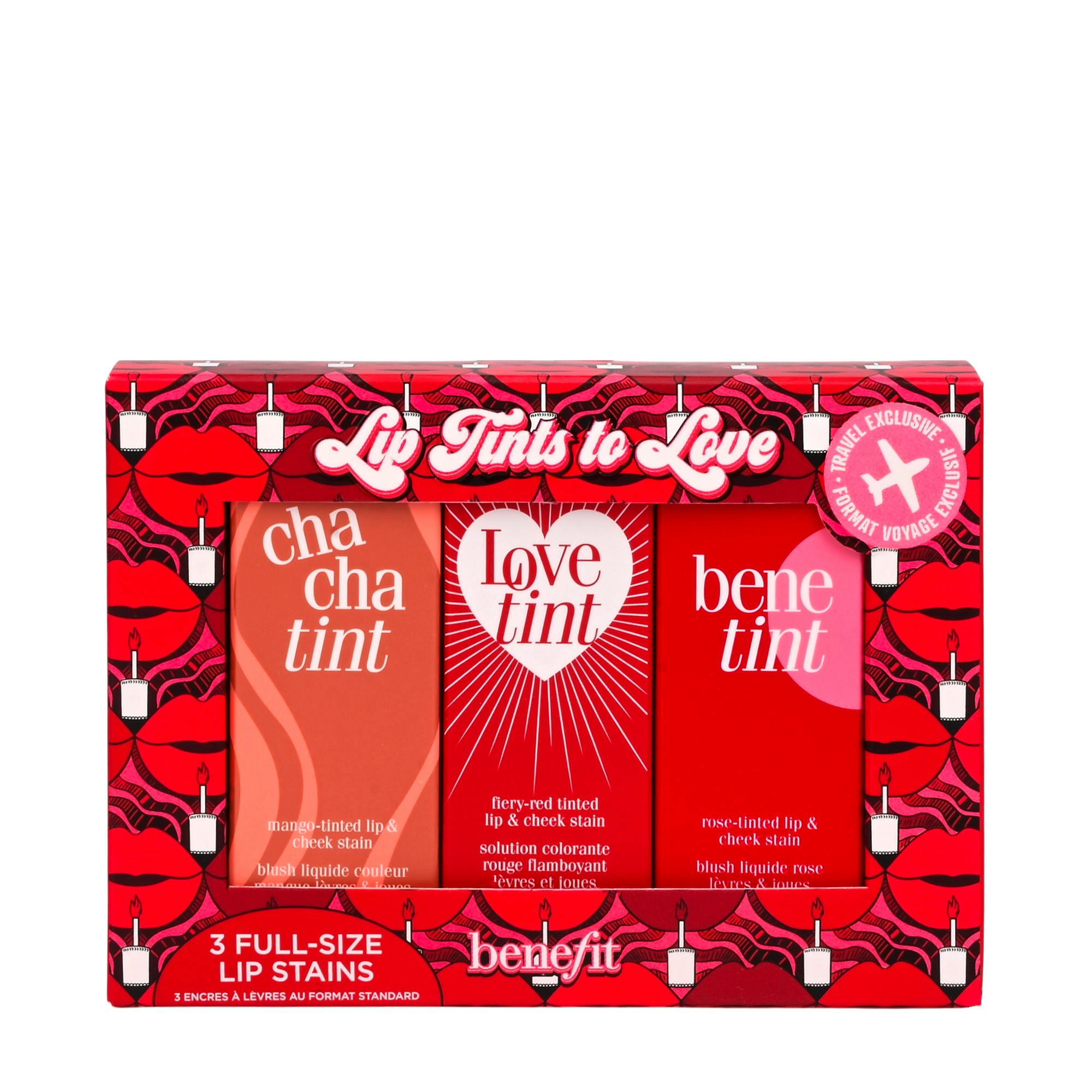 Benefit Lip Tints to Love Set 3 x 6 ml