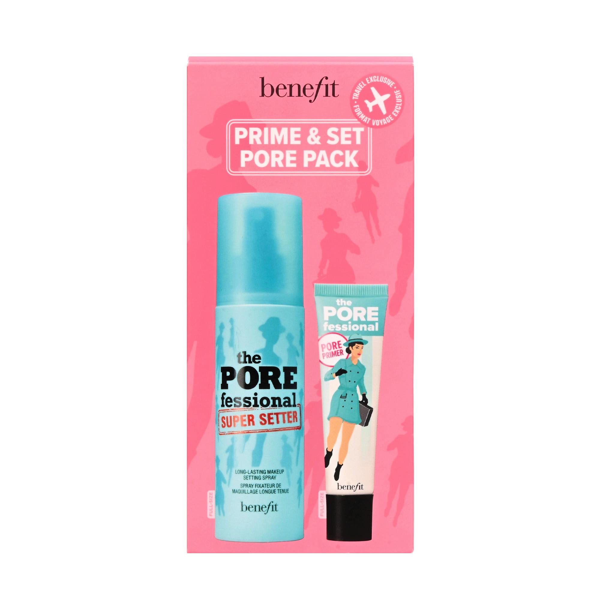 Benefit Prime And Pore Make-up Set 22 ml + 120 ml
