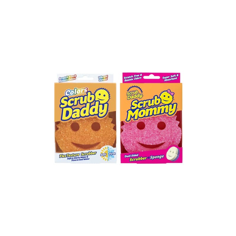 Scrub Daddy Scrub Daddy Orange &amp;  Scrub Mommy Pink 2 kpl
