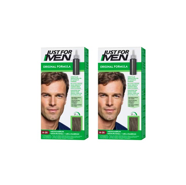 Just For Men Original Formula H-35 Medium Brown 2 x 55 g