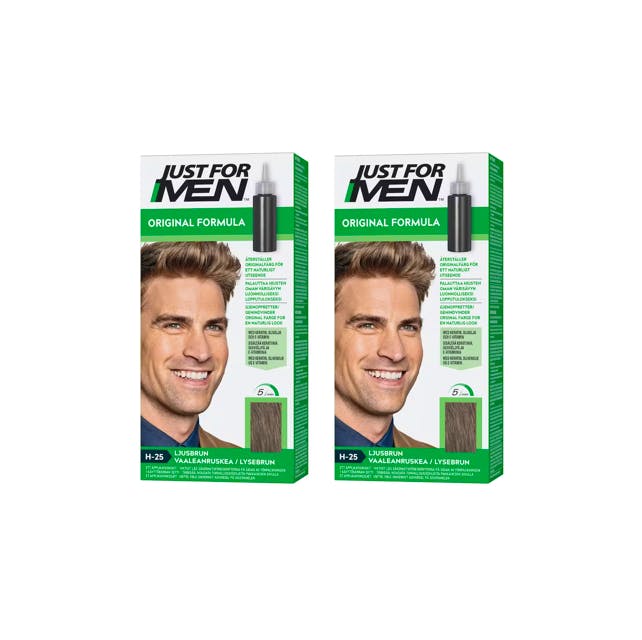 Just For Men Original Formula H-25 Light Brown 2 x 66 g