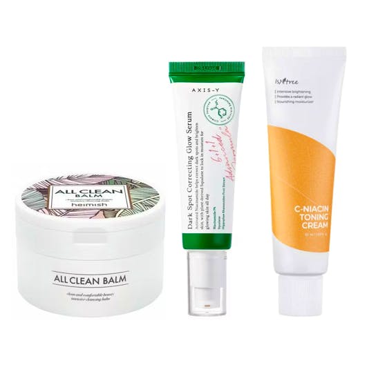 Luxplus K-Beauty Set: Routine For Dark Spots 120 ml + 50 ml + 50 ml