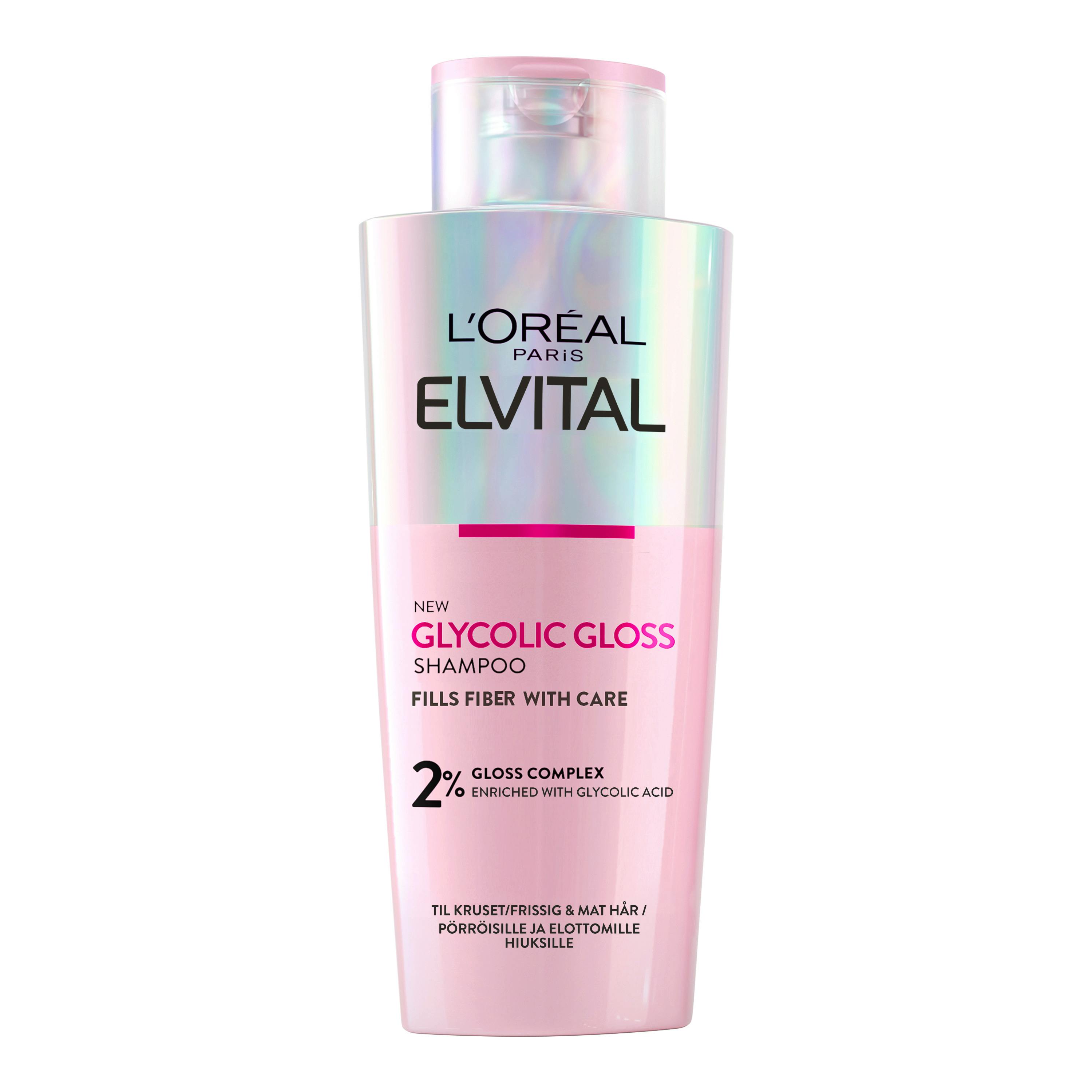 L'Or&eacute;al Paris Elvital Glycolic Gloss Shampoo 200 ml