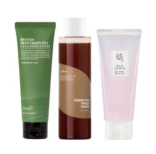 Luxplus K-Beauty Set: Routine For Oily Skin 120 g + 200 ml + 100 ml