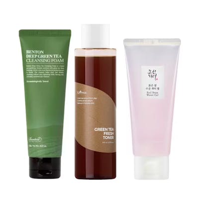 Luxplus K-Beauty Set: Routine For Oily Skin 120 g + 200 ml + 100 ml