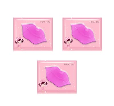 Pilaten Collagen Lip Mask Pink Crystal Jelly 3 pcs