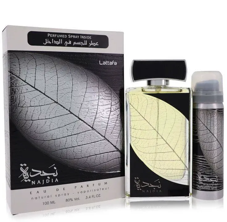 Lattafa Najdia Gift Set EDP And Deospray 50 ml + 100 ml