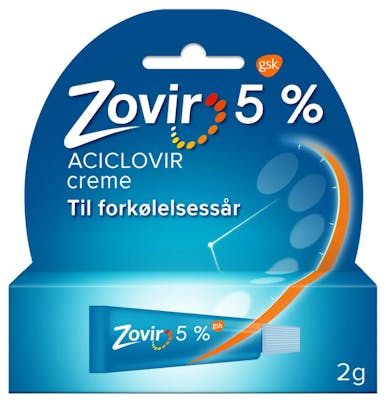 Zovir Creme 50 mg/g 2 g