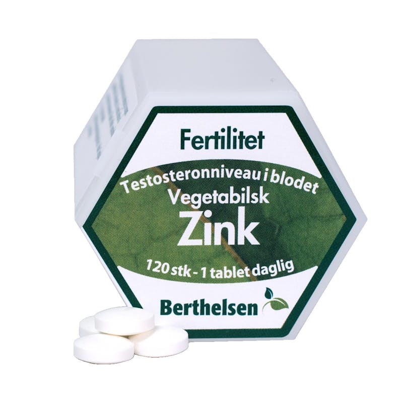 Berthelsen Zink 20 Mg 120 tablets