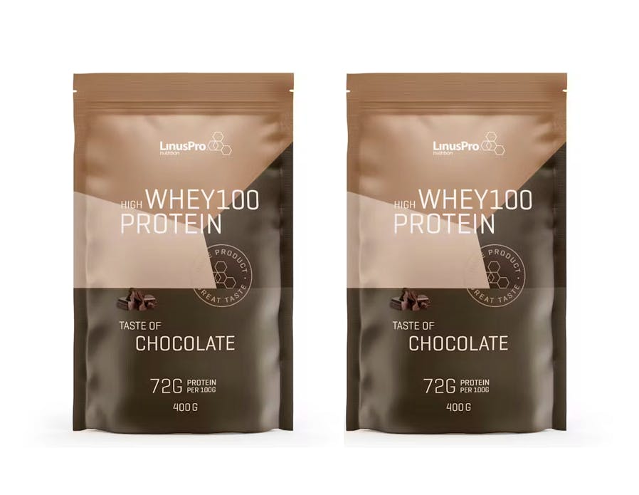 LinusPro Whey100 Chocolate 2 x 400  g